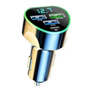 Read more about the article UYUXIO USB C Car Phone Charger Super Fast Charge in Car with LED Voltage Display for iPhone Samsung Huawei Oneplus Android Phone